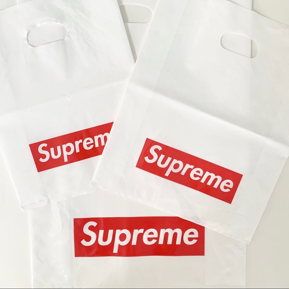 SUPREME | 3PC BUNDLE PLASTIC BAGS VARIOUS SIZES (DIY IDEAS) STREETWEAR HYPEBEAST